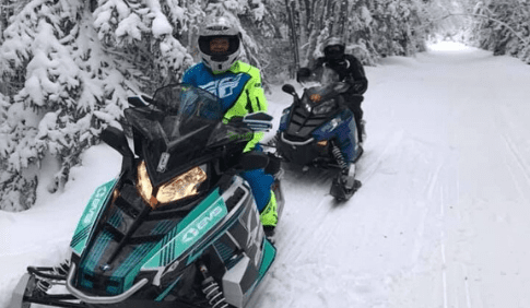 snowmobiling block