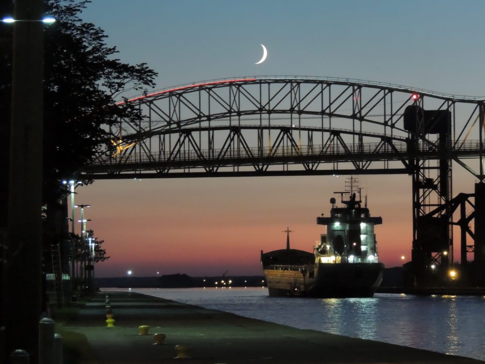 soo locks at night