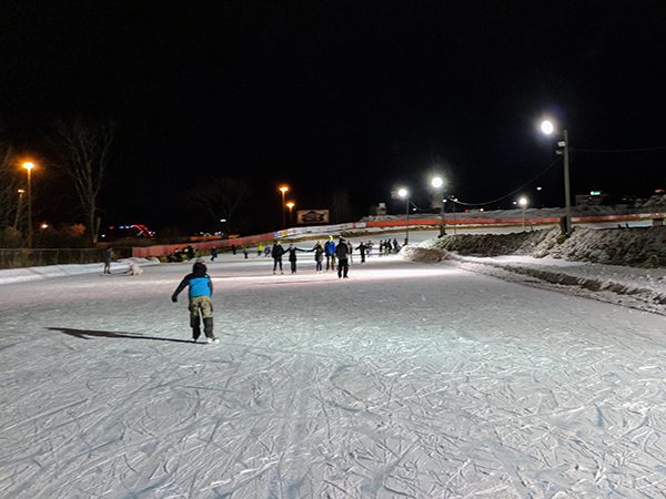 Ice skating ice skating 1500 track