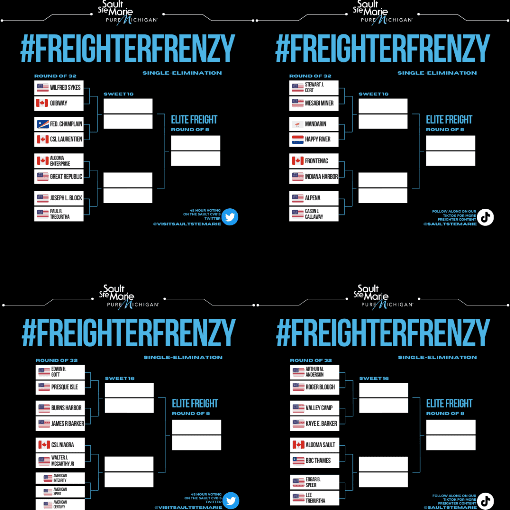freighter frenzy bracket freighter frenzy bracket round of 32