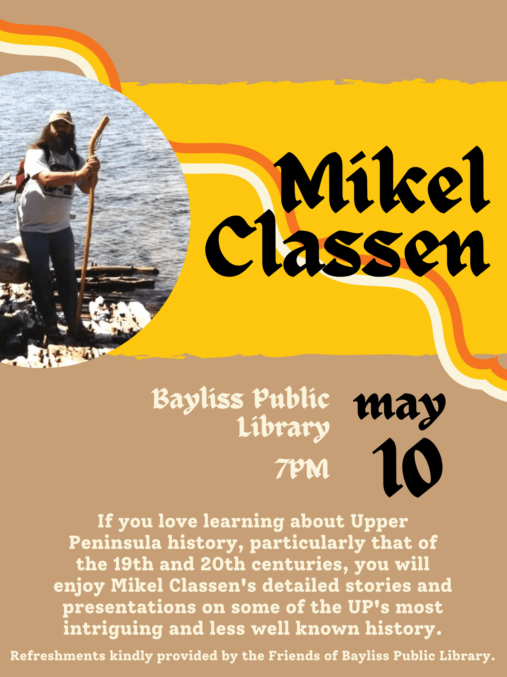 mikel classen at bayliss public library