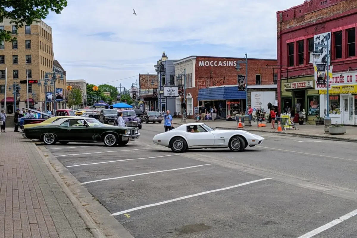 downtown car